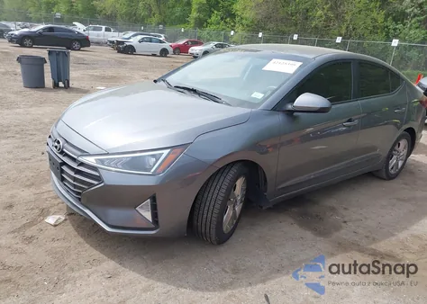 2019 Hyundai Elantra Sel из США, поврежденный, VIN 5NPD84LF3KH433674